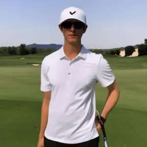 a pro golfer wearing sunglasses