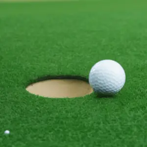 ball almost in the hole