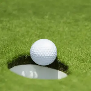 hole and a ball dropping