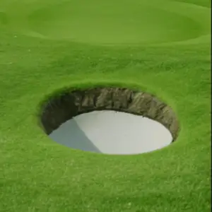 hole in the lawn