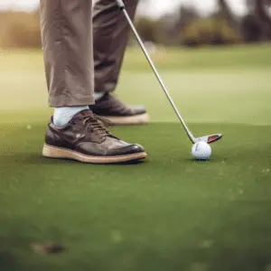 Perfect swing stance