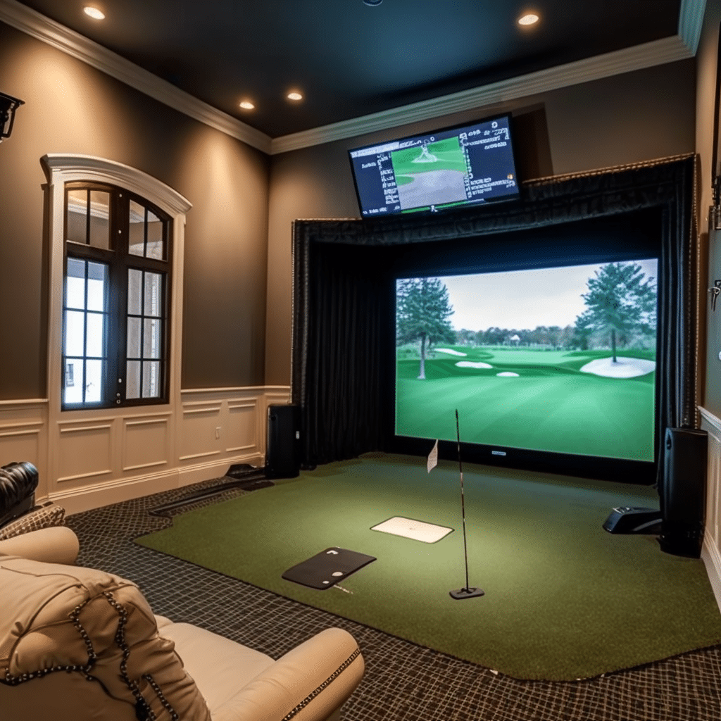 How Much Space Do You Need For A Golf Simulator Indoors? - Champ Golf