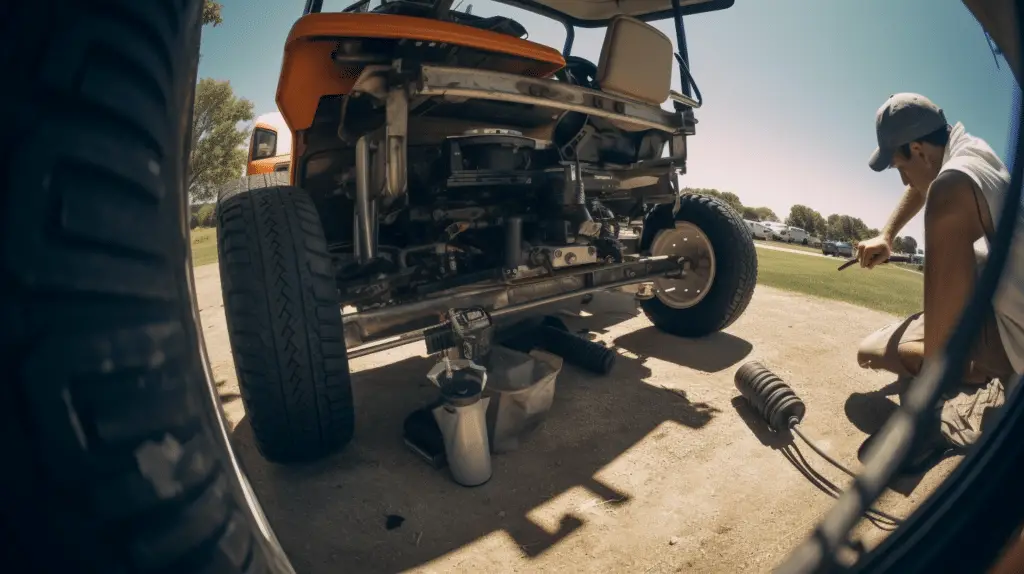 how to remove the governor from a golf cart
