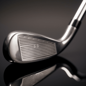 golf club head showcasing detailed patterns and textures