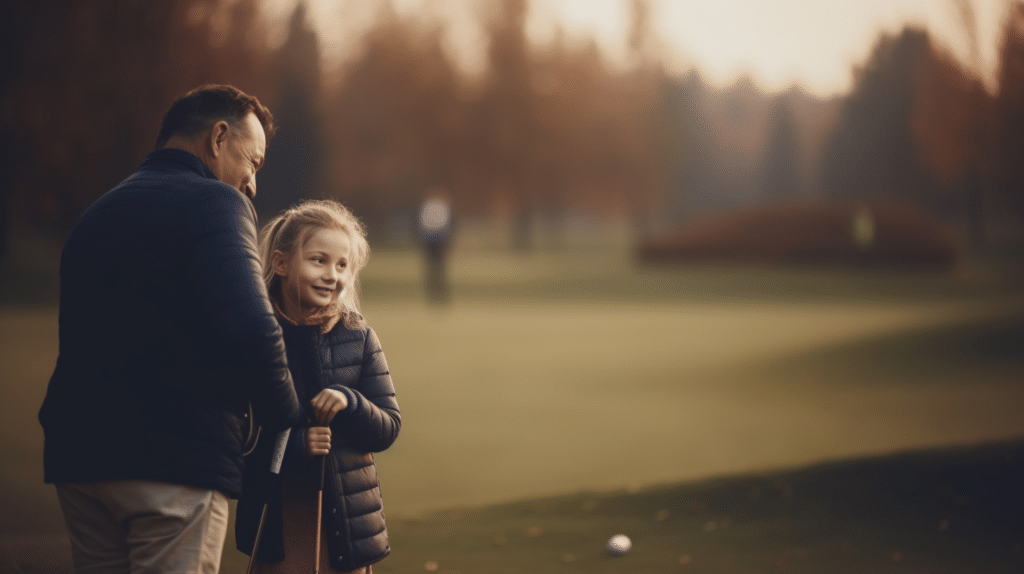 how to teach a child to golf