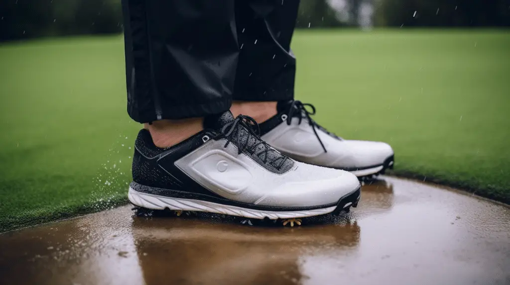 how to waterproof golf shoes