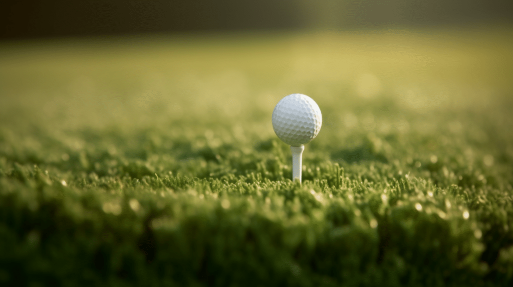who invented the first golf tee