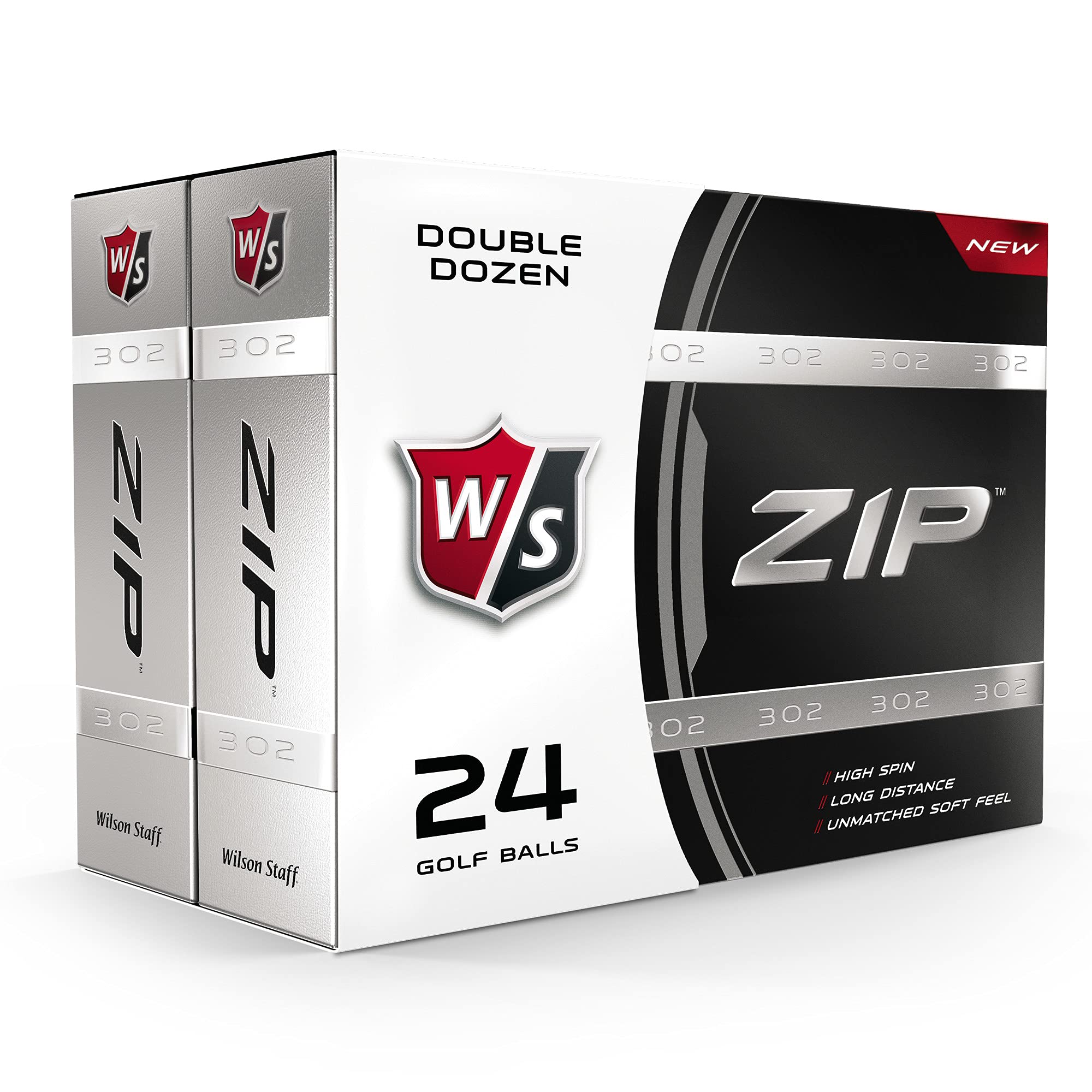 WILSON Staff Zip Golf Balls