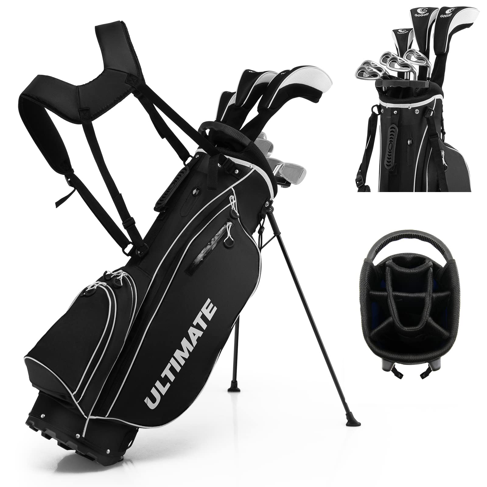 Tangkula Men's Complete Golf Clubs Package Set