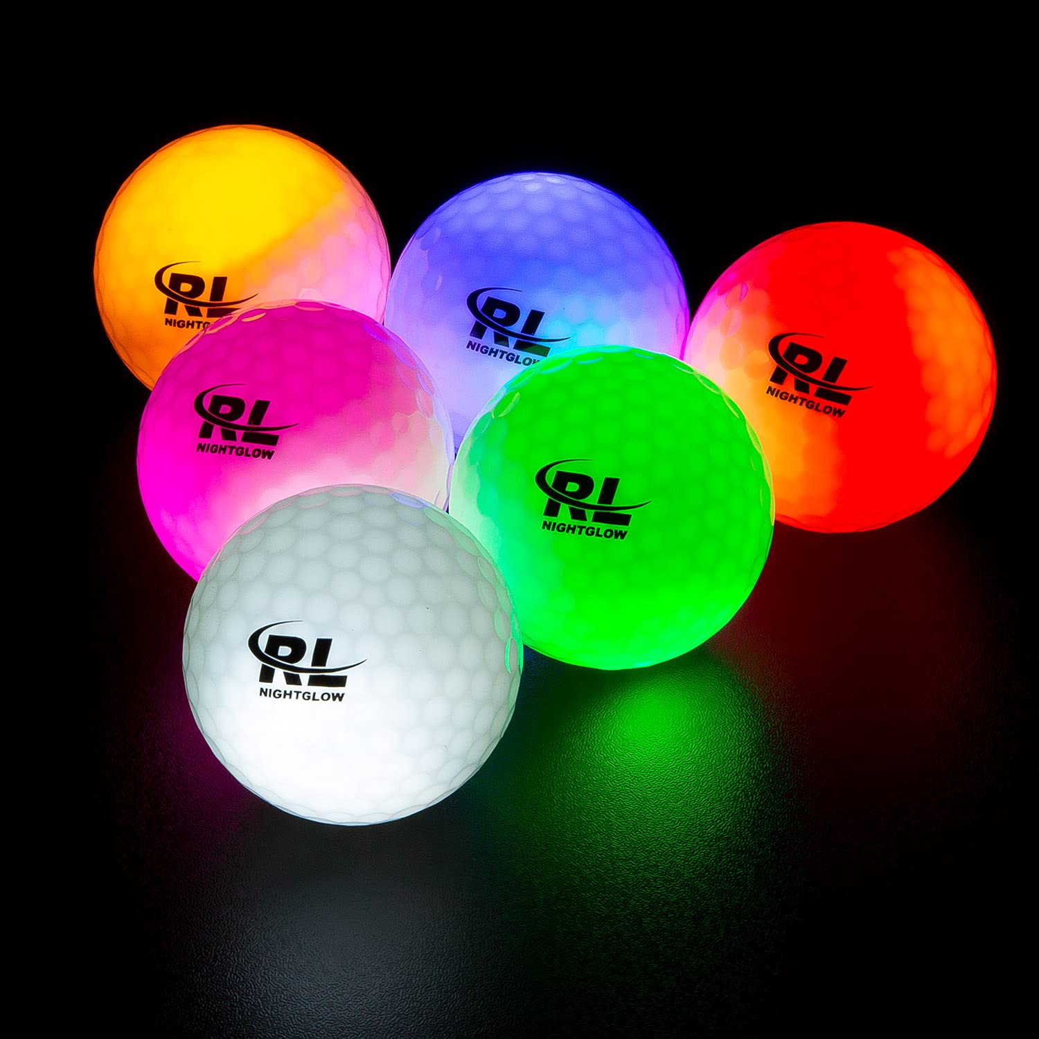 R&L Glow in The Dark Golf Balls