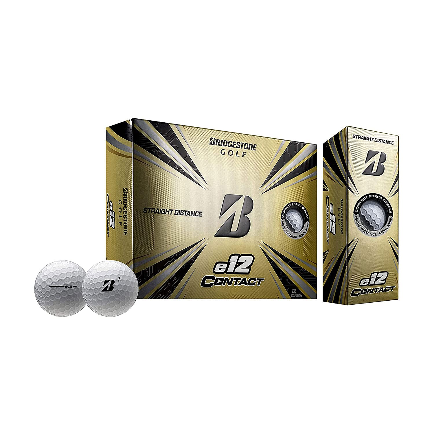Bridgestone Golf 2021 e12 Contact Golf Balls