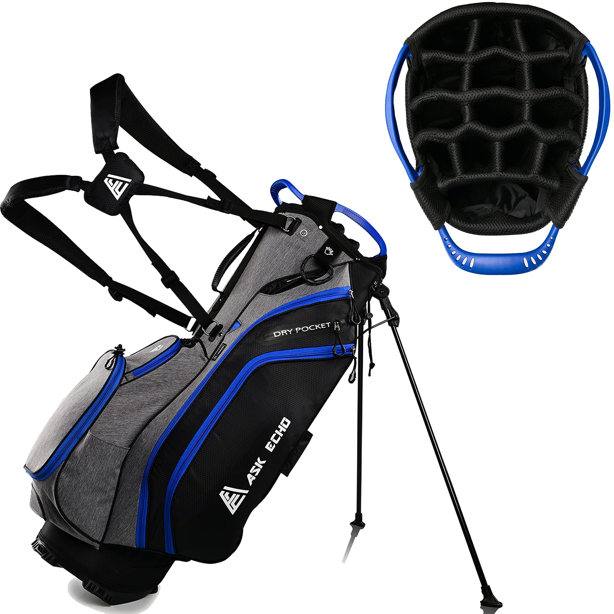 ASK ECHO Lightweight Golf Stand Bag