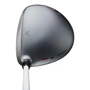 A Callaway X HOT Driver golf club with a black and silver color scheme
