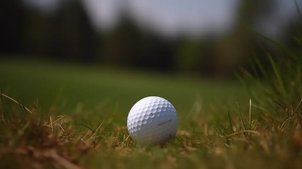 a closeup shot of a ball on the grass 1