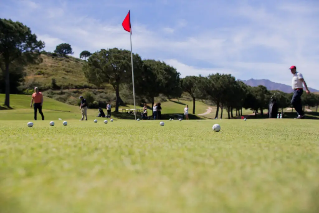 a golf playground