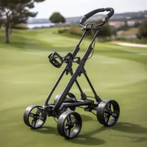 a golf trolley