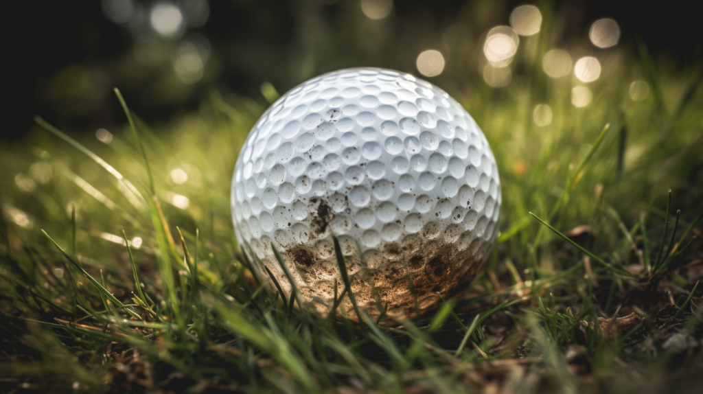 close up of the best golf ball for you