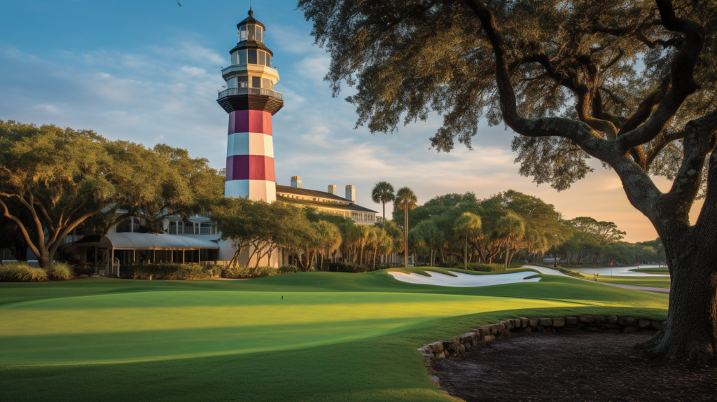 iconic golf course of harbour town golf links