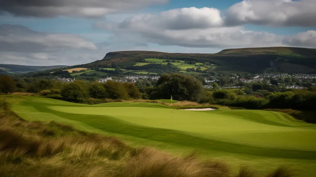 professional tournaments golf course in wales