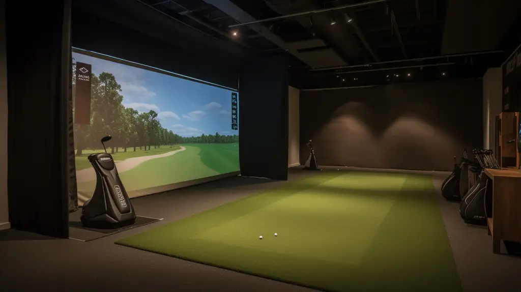 Best Golf Simulators for Home Featured