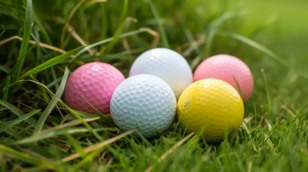 The Evolution of Colored Golf Balls